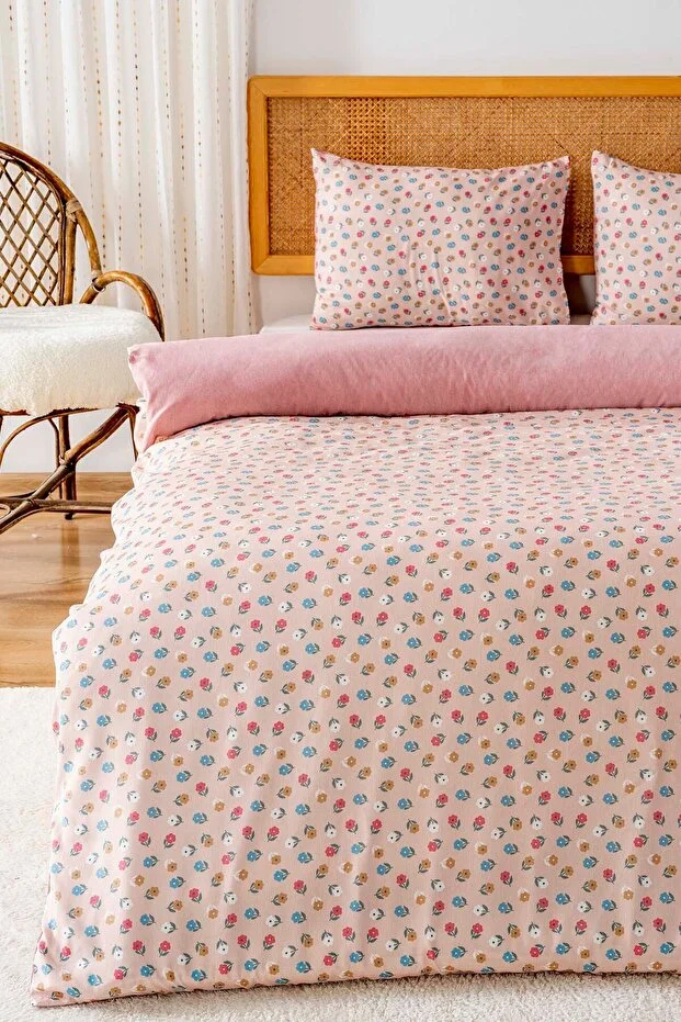 Rossie Çift Kişilik Pamuklu Nevresim Takımı